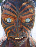 Holzskulptur der Maori. Foto: Pixelio