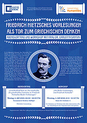 Poster zur Veranstaltung. Bild: GSH